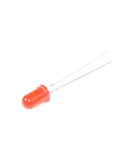 Red 5mm diffused LED (10 pcs)