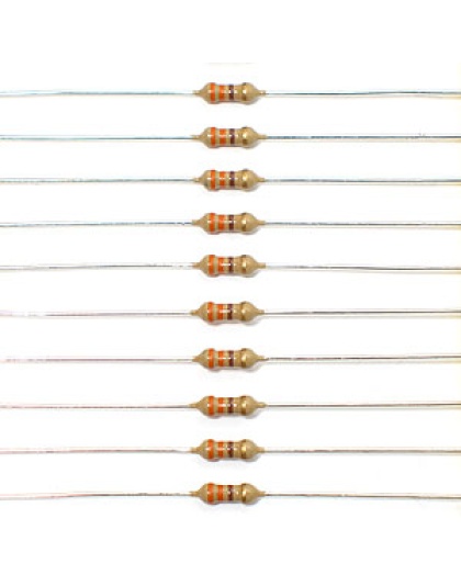 Resistors (330 Ohm 5%) (10 pack)