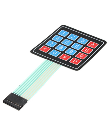 4X4 MATRIX ARRAY MEMBRANE KEYPAD