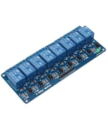 Eight channel 5V DC Relay Module