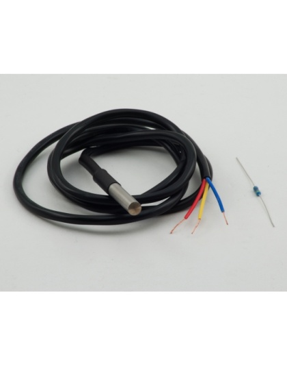 Waterproof DS18B20 Digital temperature sensor with Resistor