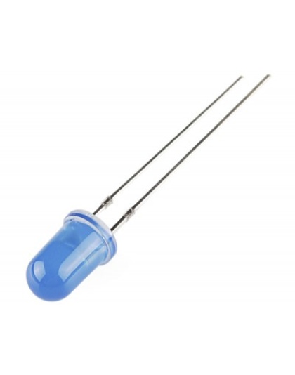 Blue 5mm diffused LED (10 pcs)