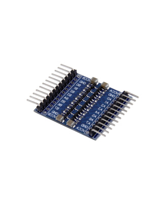  8-Channel 3.3V to 5V Voltage Converter Module for Raspberry Pi - Blue