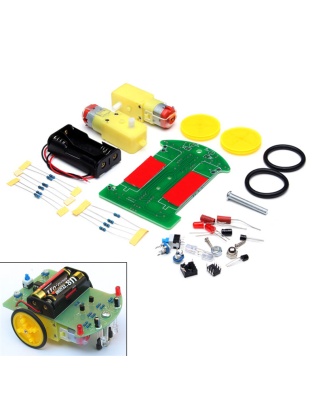 Tracking Robot Car Electronic DIY Kit With Reduction Motor