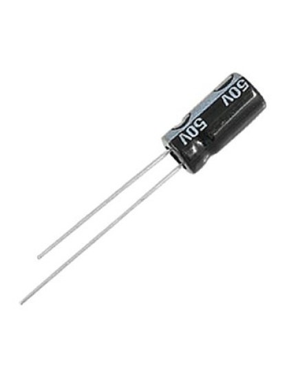 Electrolytic Radial Capacitor 1uF 50V (10 pack)