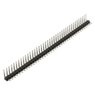 40 Pin 2.54mm Single Row Pin Header Angle