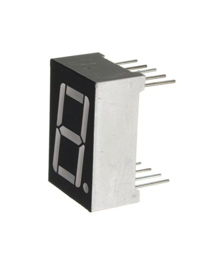 One digit Red 7 Segment 0.56 Inch 1 Bit Common Cathode LED Digital Tube