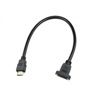Panel Mount HDMI Cable 0.4m