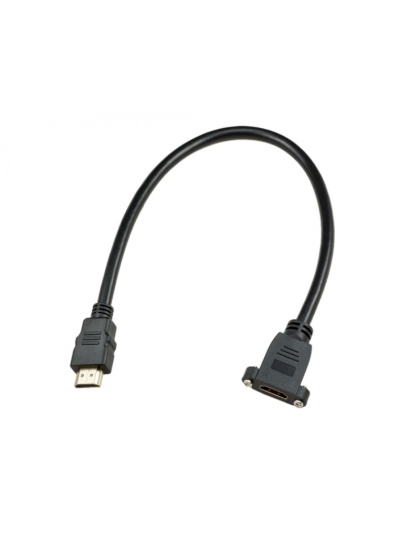 Panel Mount HDMI Cable 0.4m