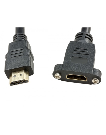 Panel Mount HDMI Cable 0.4m