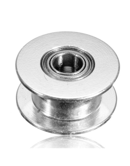 GT2 Synchronous Wheel 5MM Without Teeth 20-5-6 NT Silver