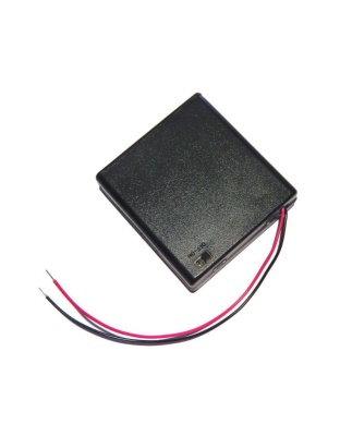 Switched Battery Box 4xAA(6V)