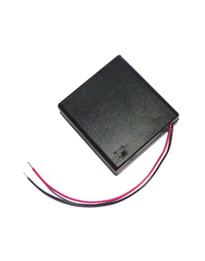 Switched Battery Box 4xAA(6V)