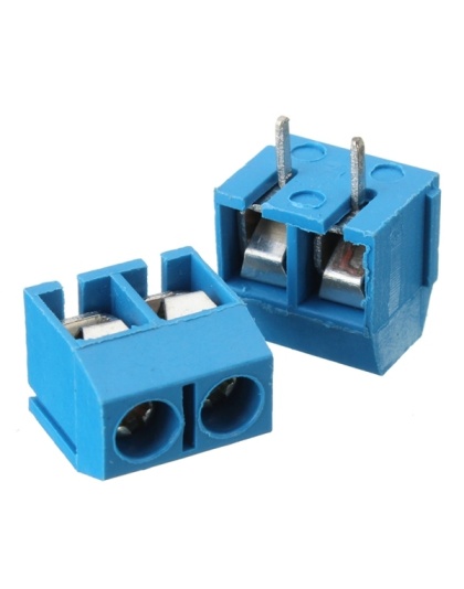  2 Pin Plug in Screw Terminal Block Connector 5.08mm Pitch(pack of 5)