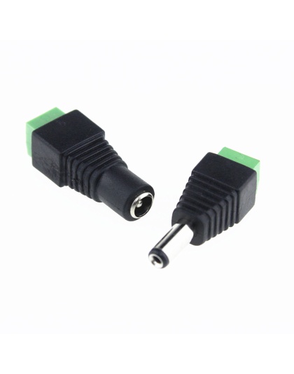 5.5 x 2.1mm Pair Male Female 12V DC Power Plug Jack Adapter Connector for CCTV