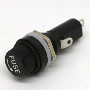 Panel Mounted Glass Fuse Holder 5x20mm