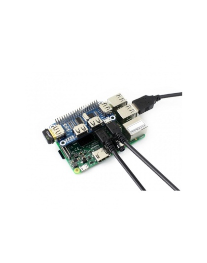 ws 4 Port USB HUB pHAT for Raspberry Pi Zero