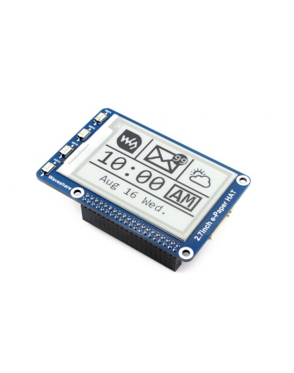 WS 264x176, 2.7 inch Black E-Ink display HAT for Raspberry Pi