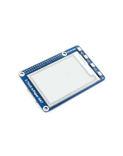WS 264x176, 2.7 inch Black E-Ink display HAT for Raspberry Pi