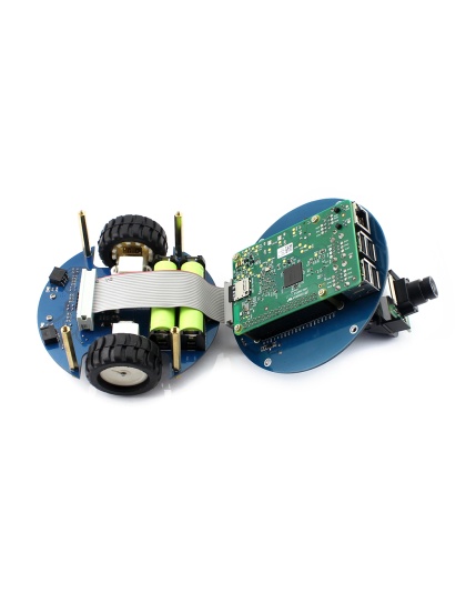 WS AlphaBot2 robot building kit for Raspberry Pi 3, Pi 4 Model B (no Pi included)