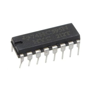 74HC595N DIP-16 8 Bit Shift Register IC