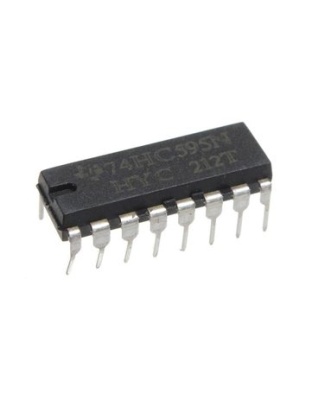 74HC595N DIP-16 8 Bit Shift Register IC