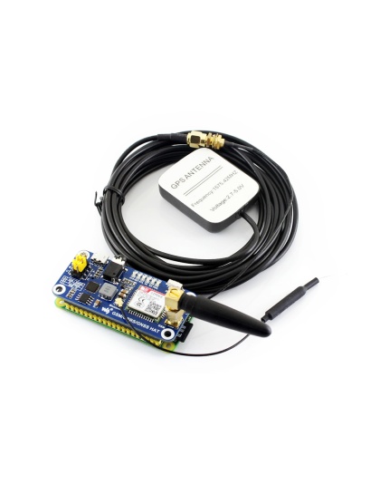 WS GSM/GPRS/GNSS/Bluetooth HAT for Raspberry Pi