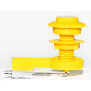 Arcade button blade type YELLOW