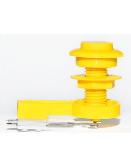 Arcade button blade type YELLOW