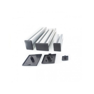 End Plate 2040 Black