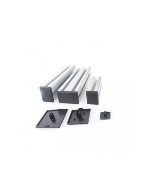 End Plate 2040 Black