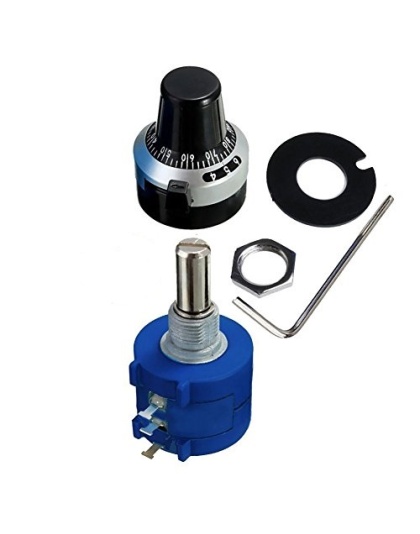 5K Ohm 2W Multi Turn Potentiometer 10 Turns
