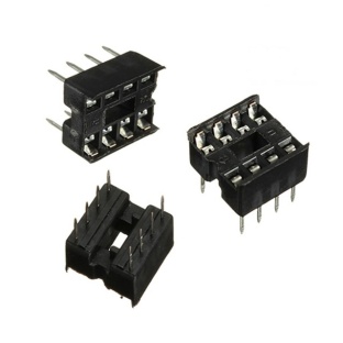 2.54mm 8 Pin IC DIP Integrated Circuit Socket
