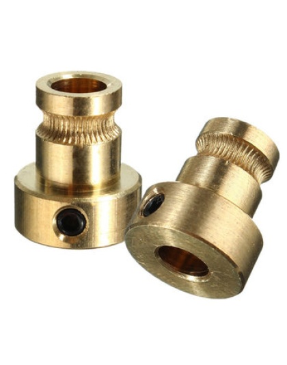 1.75mm Brass Feed Extruder Wheel Drive Gear For Reprap 3D Printer