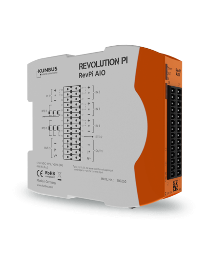 Revolution Pi Analog I/O expansion module 