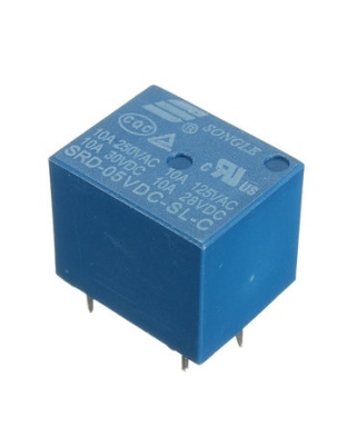 Mini 5V DC Power Relay SRD-05V 5 Pin PCB Type