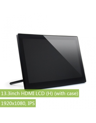 WS 13.3inch Capacitive Touch HDMI LCD (H) (with case) 1920x1080 IPS