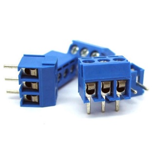  3 Pin Plug in Screw Terminal Block Connector 5.08mm Pitch(pack of 5)