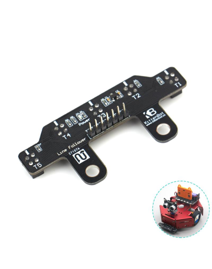 Five Channel Infrared Line Tracking Sensor