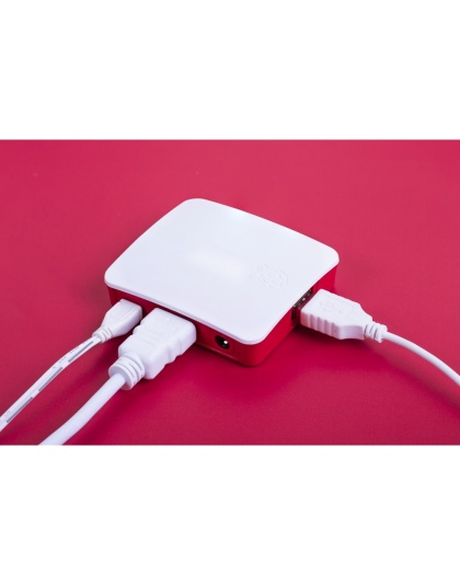 Official Raspberry Pi 3A  Red &amp; White Case