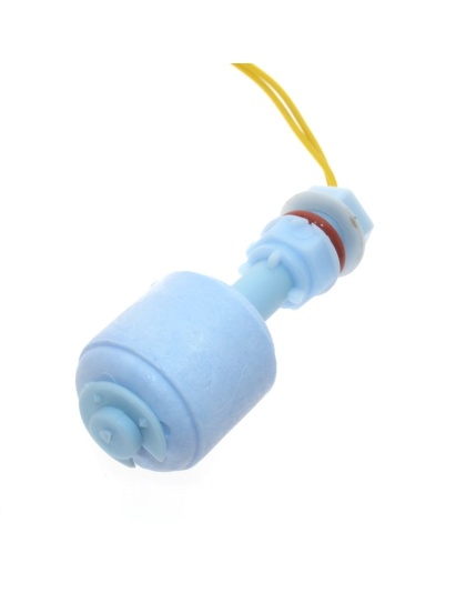 PP Liquid Water Level Sensor Vertical Float Switch Down White