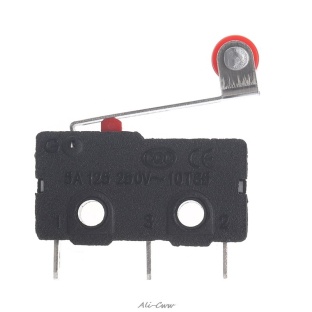 Mini 3-Pin Tactile Switch KW12-3 5A 125V Roller Microswitch (10)