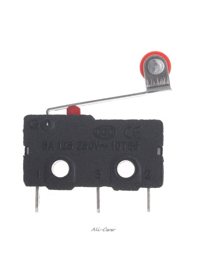 Mini 3-Pin Tactile Switch KW12-3 5A 125V Roller Microswitch (10)