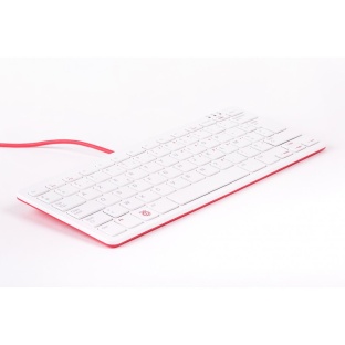 Official Raspberry Pi US Keyboard (Red/White)