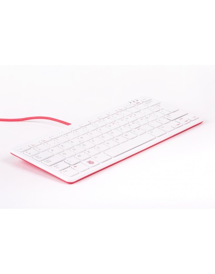 Official Raspberry Pi US Keyboard (Red/White)