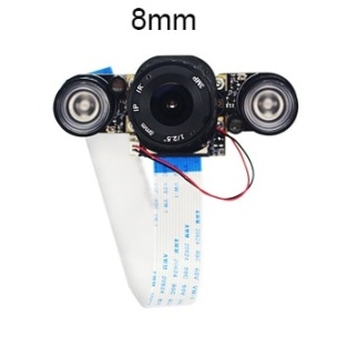 5MP Camera IR-CUT 5MP 8 mm Adjustable Focus  Night Vision NoIR Camera for Raspberry Pi