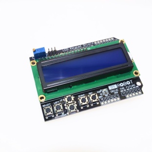 LCD Keypad Shield LCD1602 LCD 1602 Module Display For Arduino ATMEGA328 ATMEGA2560 raspberry pi UNO blue screen