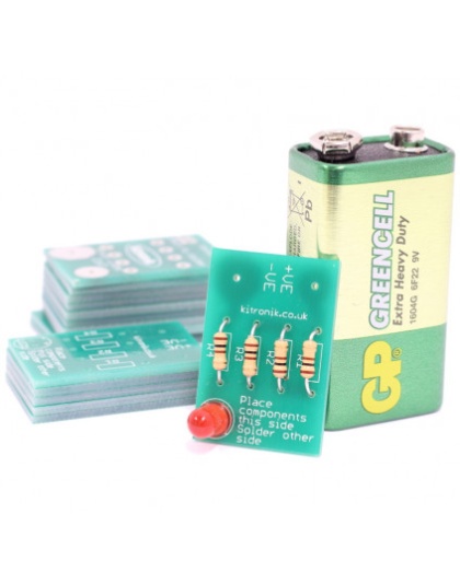 Learning to solder LED kit Pack of 25