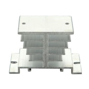  Aluminum Alloy HeatSink For Solid State Relay SSR Heat Dissipation