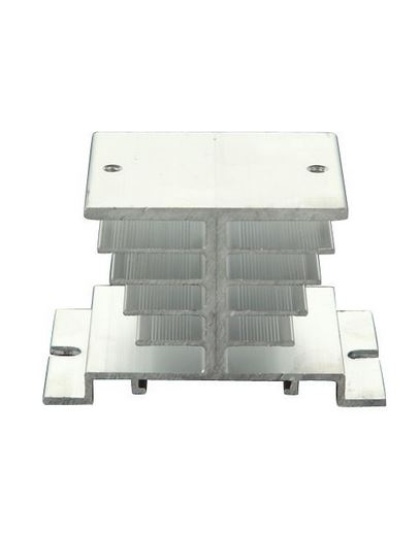  Aluminum Alloy HeatSink For Solid State Relay SSR Heat Dissipation
